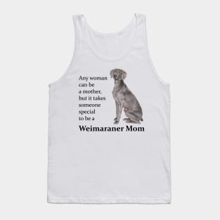 Weimaraner Mom Tank Top